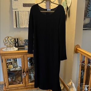 Chic Black Long Sleeve Dress